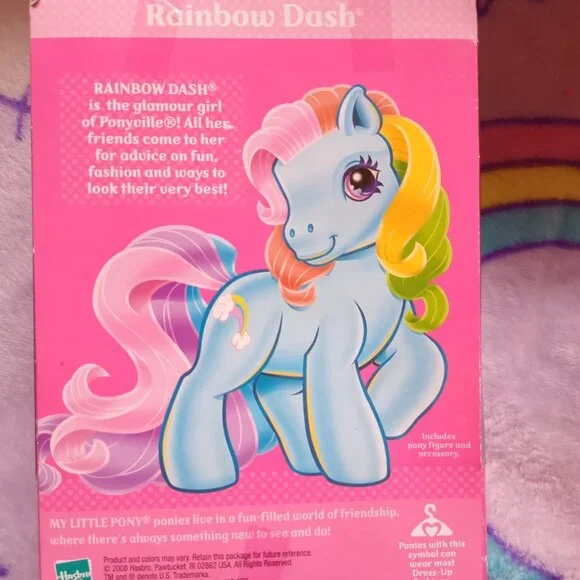 My Little Pony G3 Rainbow Dash NIB Y2K - Picture 2 of 2
